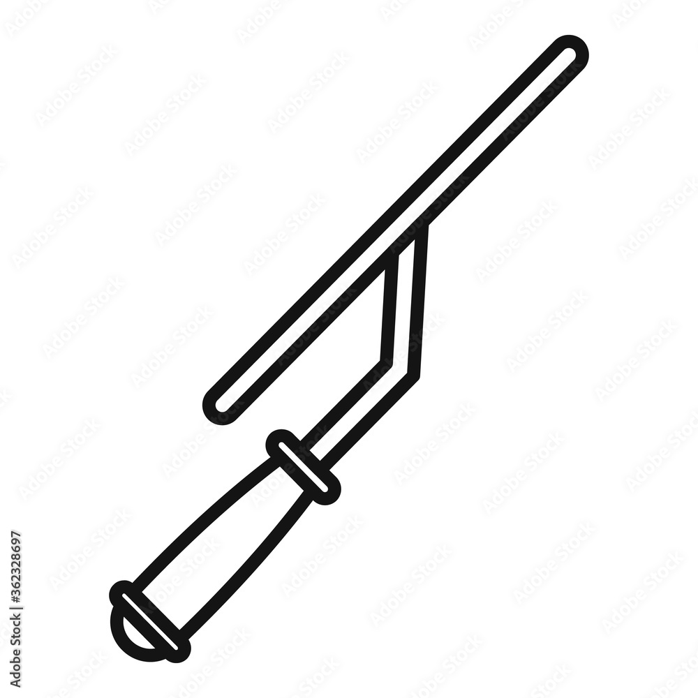 Spatula trowel icon. Outline spatula trowel vector icon for web design isolated on white background Spatula trowel icon. Outline spatula trowel vector icon for web design isolated on white background