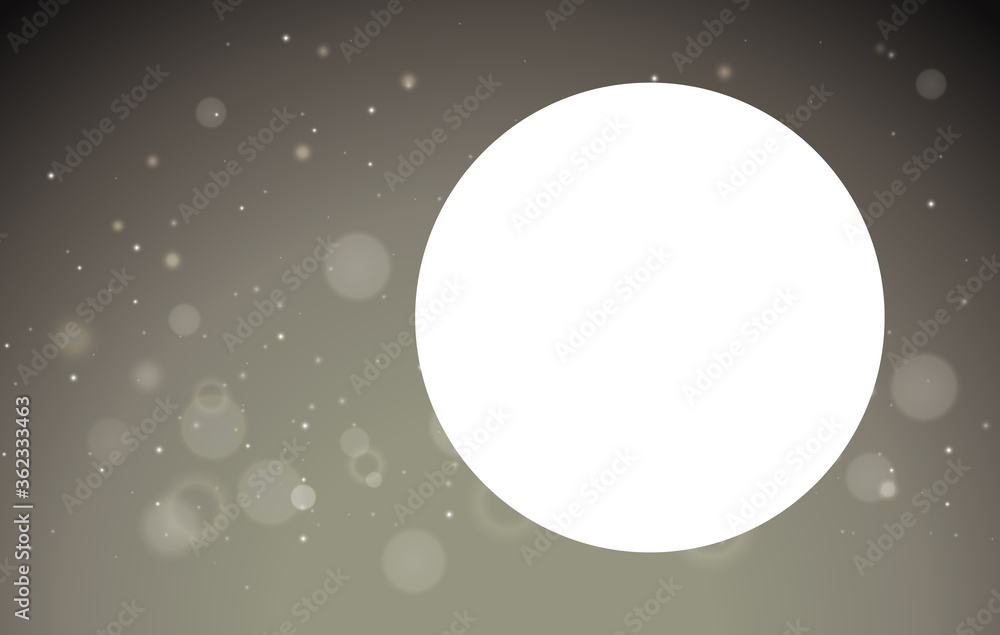 Light from the moon background