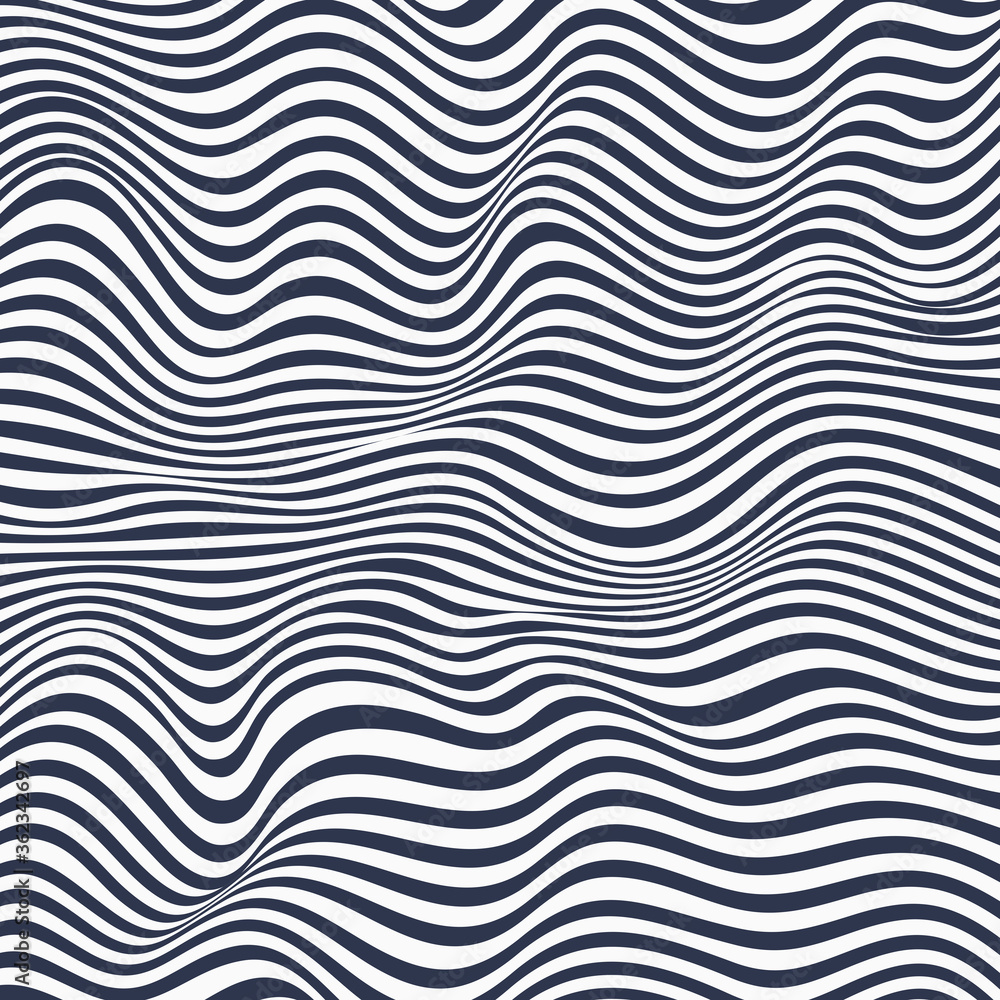 monochrome dark blue abstract curved wavy horizontal linear pattern for background, wallpaper, banner, label etc. vector design monochrome dark blue abstract curved wavy horizontal linear pattern for background, wallpaper, banner, label etc. vector design