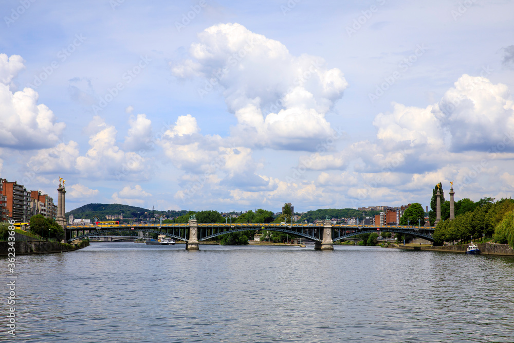 Liège et son Pont de Fragnée