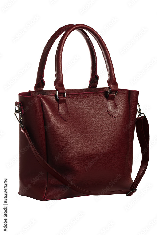 Female hand bag isolated on white background Female hand bag isolated on white background
