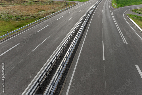 german highway and bridge car render backplate 8