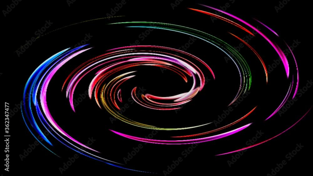 Abstract spiral background with sparkling colorful luster. Mixing spirals of creative colorful ink art Abstract spiral background with sparkling colorful luster. Mixing spirals of creative colorful ink art