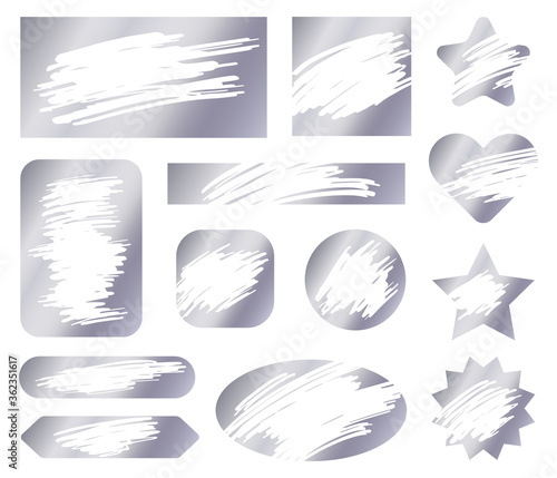 Scratch card. Vector texture. Scratch card effect for lottery ticket, template gambling award promotional illustration