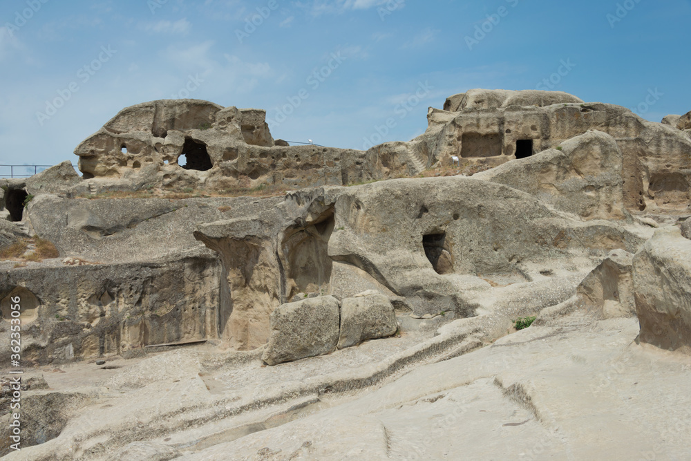 Ruins of Uplistsikhe. a famous Historic site in Gori, Shida Kartli, Georgia.