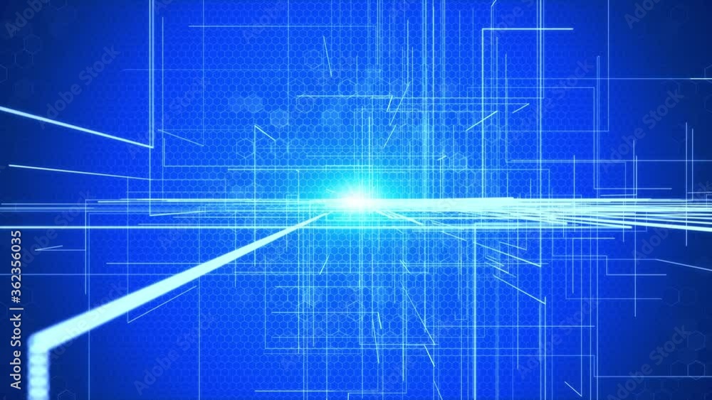 テクノロジカルな背景アニメーション デジタルトランスフォーメーション テクノロジカルな背景アニメーション デジタルトランスフォーメーション