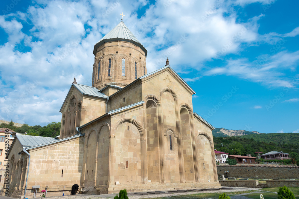 Samtavro Monastery in Mtskheta, Mtskheta-Mtianeti, Georgia. It is part of the World Heritage Site - Historical Monuments of Mtskheta.