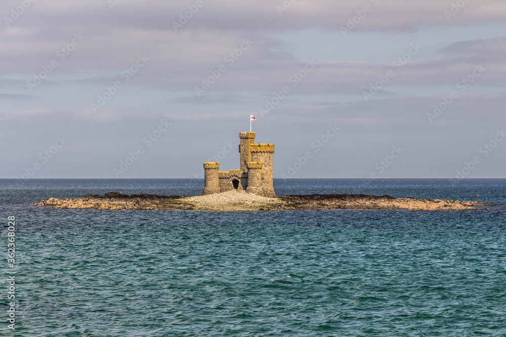 Tower of refuge. Douglas Bay. Isle of Man