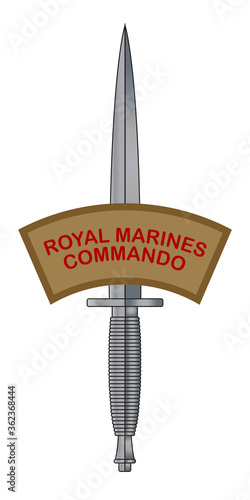 Photography Commando Knife From WW2