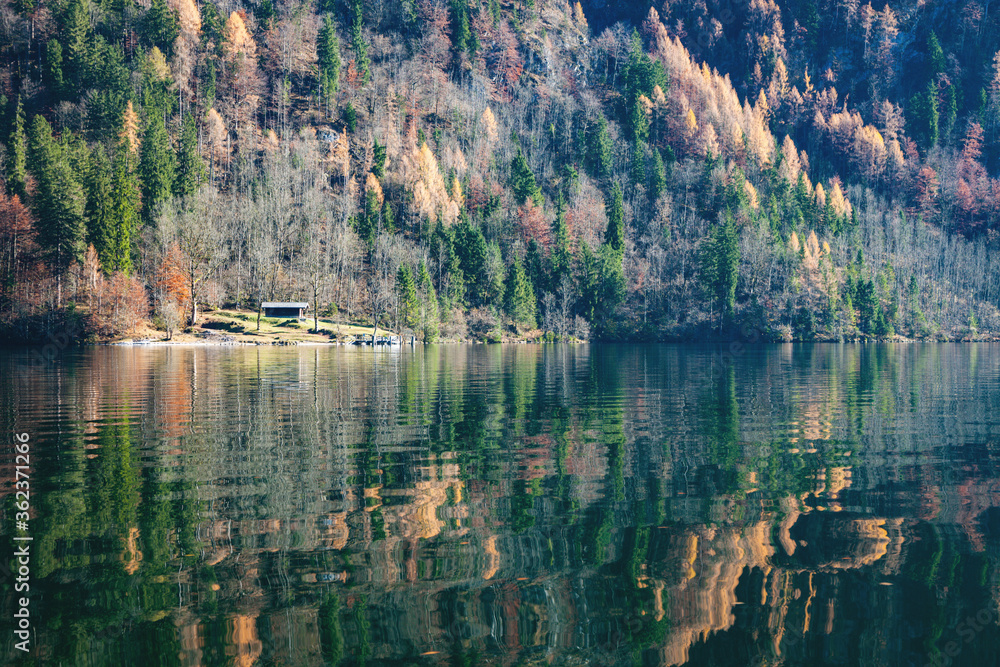 Koenigssee Lake in Berchtesgaden National Park