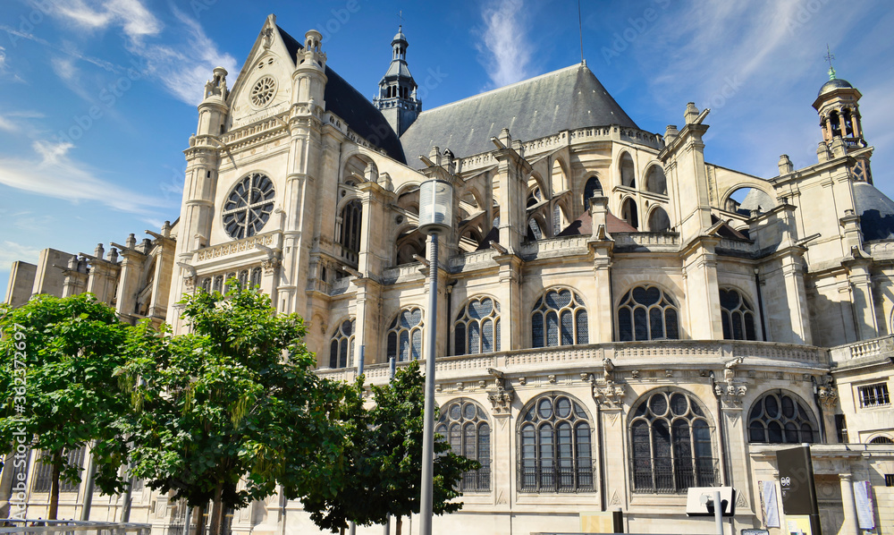 Iglesia de San Eustaquio en Paris
