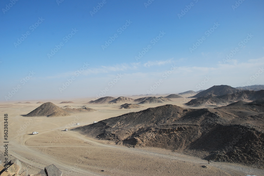 sand dunes in the desert