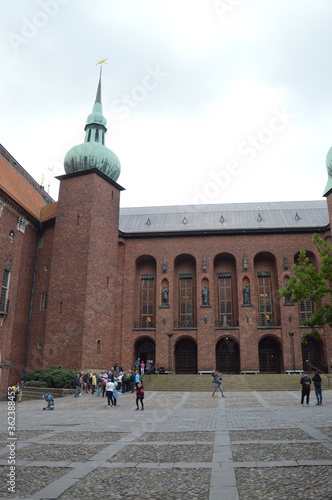 Photography old town hall stockholm