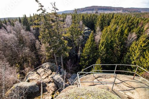 Ausblick vom Ottofelsen im Harz - 5 photo