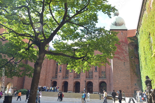 Canvas Print old town hall stockholm