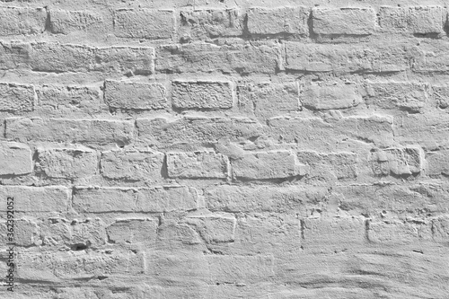 a white brick wall background