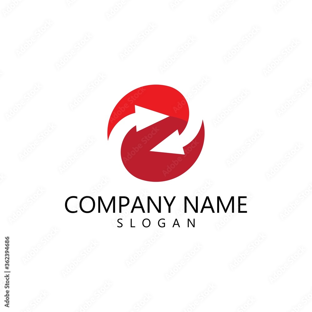 Arrow ilustration logo Arrow ilustration logo