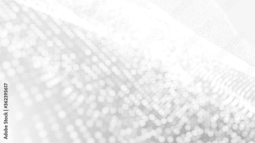 Dot white gray wave light technology texture background. Abstract big data digital concept. 3d rendering. Dot white gray wave light technology texture background. Abstract big data digital concept. 3d rendering.