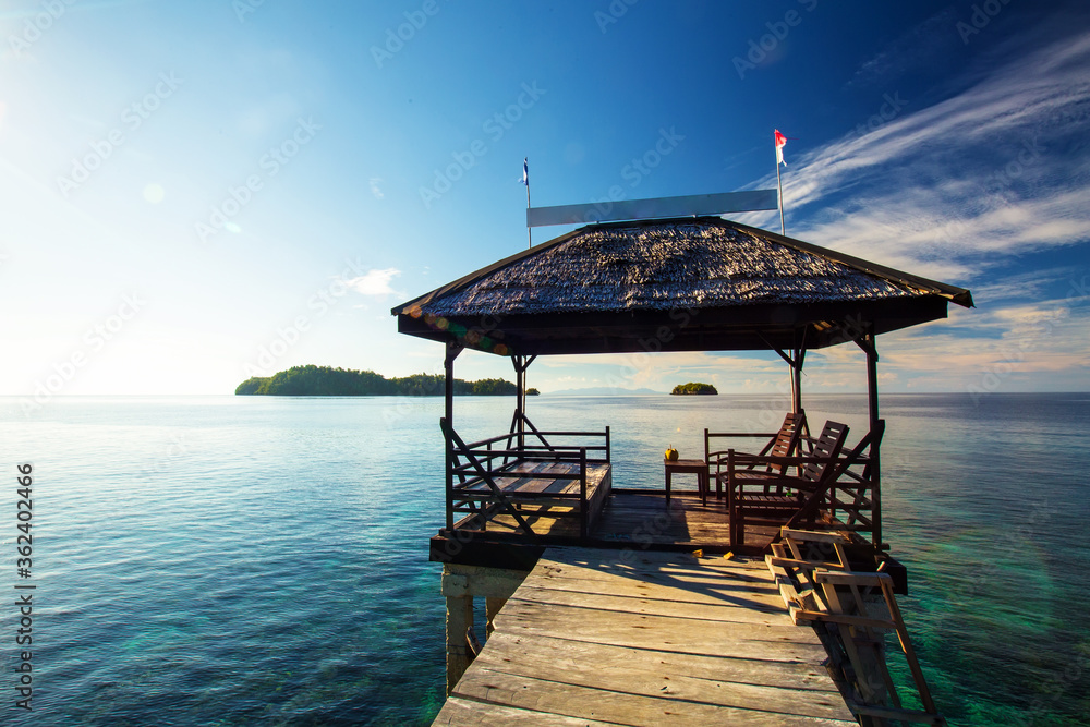 Fototapeta premium Scenic Togean island, Sulawesi, Indonesia