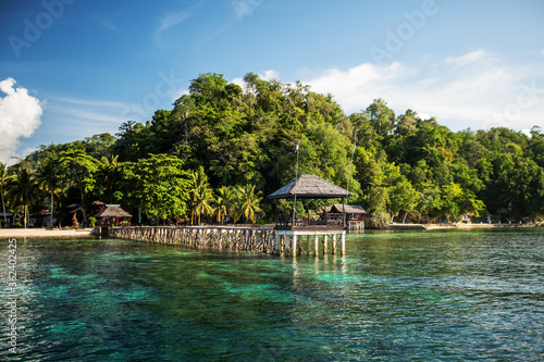 Bild auf Leinwand Scenic Togean island, Sulawesi, Indonesia