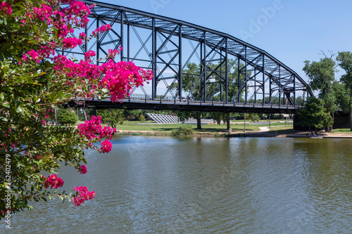Washington Avenue Bridge over the Brazos River  © John McQuiston
