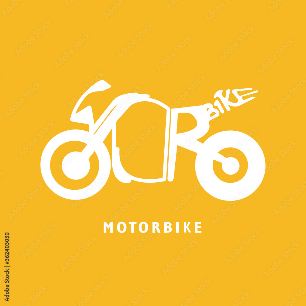 Vector illustration of a motorcycle Vector illustration of a motorcycle
