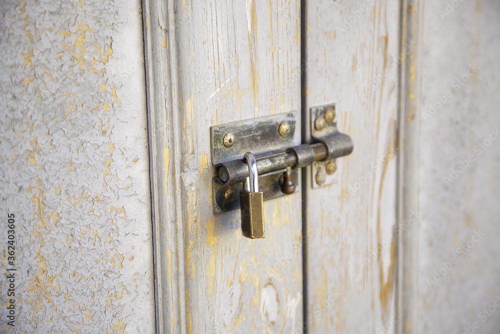 Old door latch