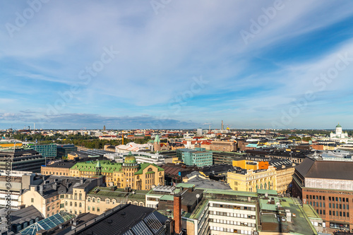 Helsinki view from Torni, Finland