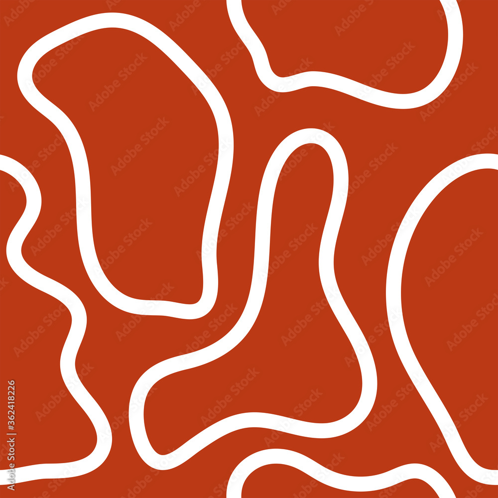 Simple seamless pattern with abstract outlines. Doodle, sketch. Vector illustration drawn by hand. Simple seamless pattern with abstract outlines. Doodle, sketch. Vector illustration drawn by hand.