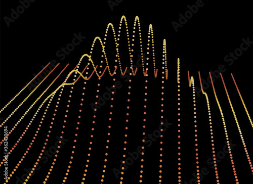 Black hole anomaly distorting space. Particle flux denoting smoothness of function. The synthesis of new energy.