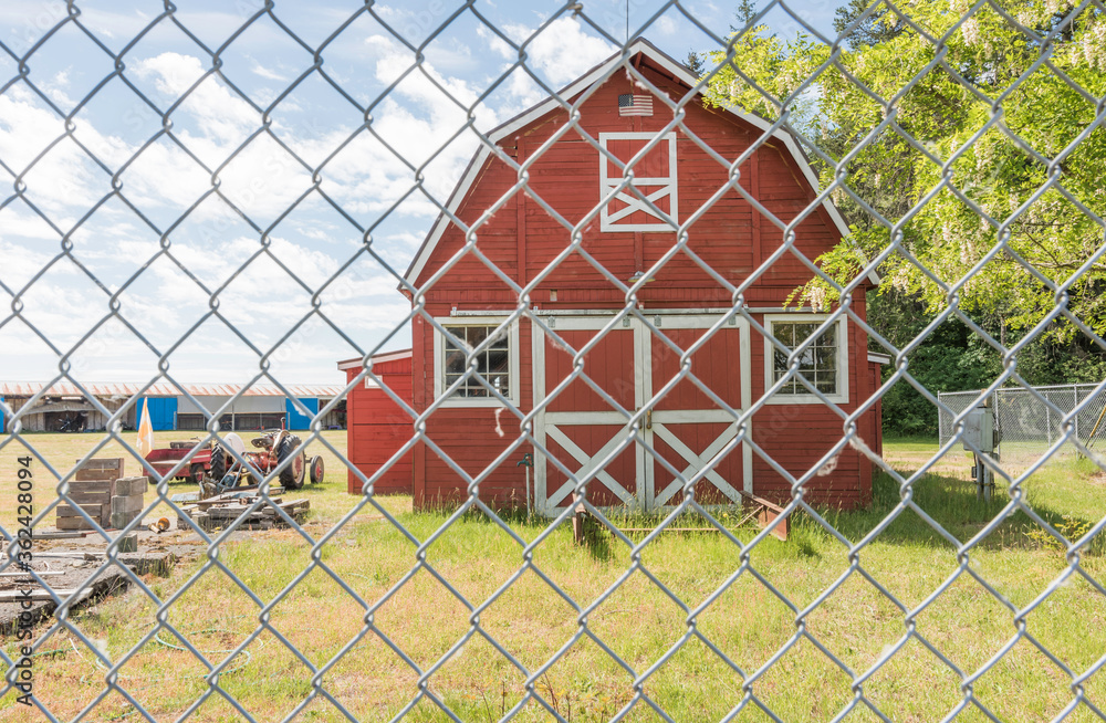 Fototapeta premium Red Barn