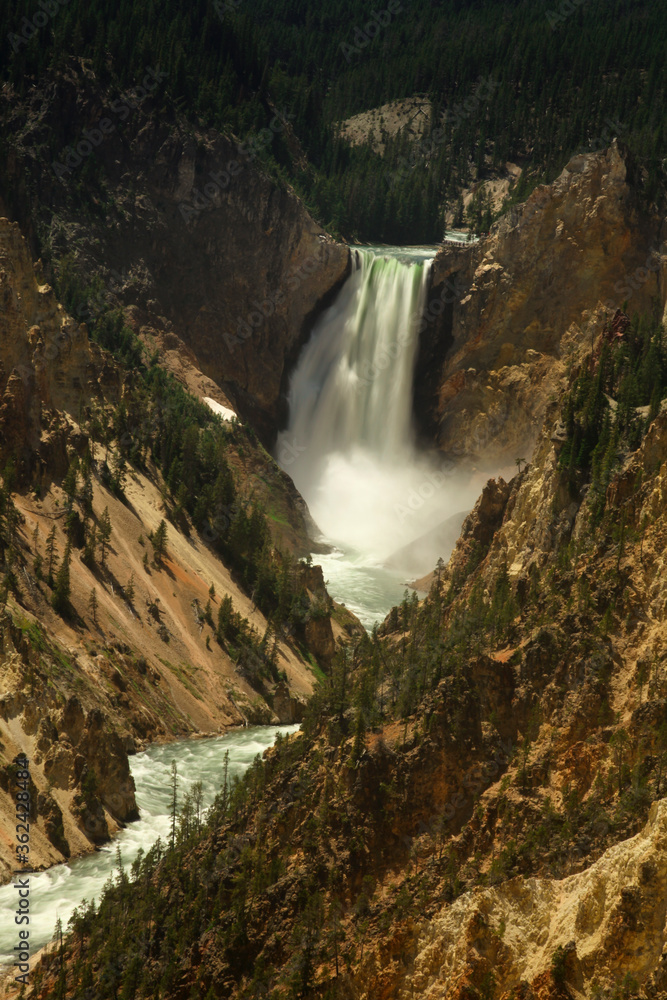 Obraz premium Yellowstone Falls