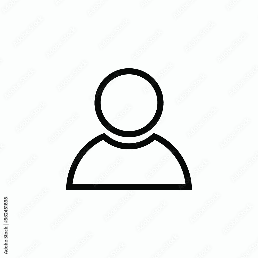 man avatar icon vector man avatar icon vector