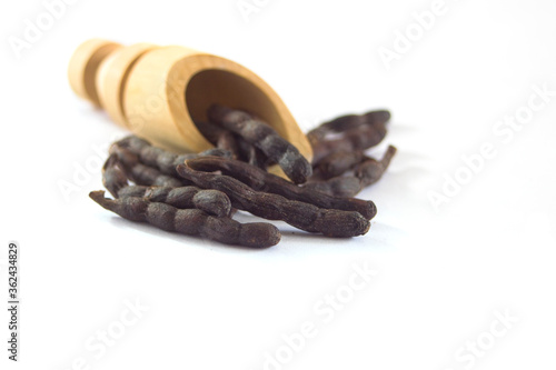 Grains of Selim isolated on white