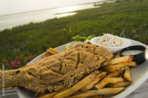 Fried Flounder Dinner photo