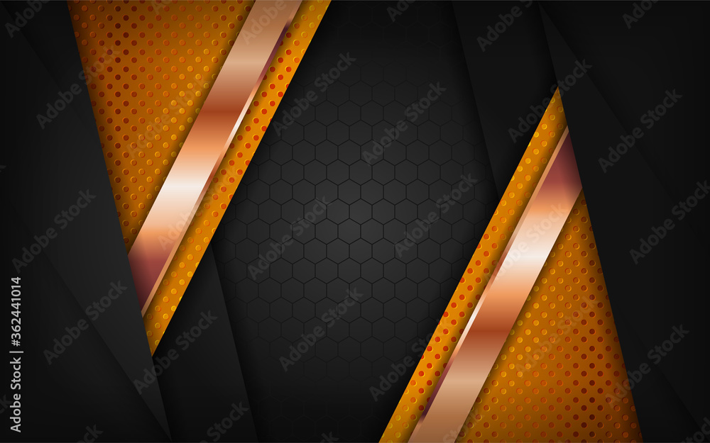 Black and gold combinations luxury background design. Black and gold combinations luxury background design.