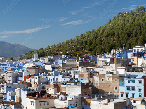 Cityscape of Chefchaouen, Morocco. © Fizzik
