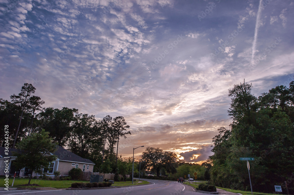 Beautiful and curious clouds background blue sky at Florida. Beautiful and curious clouds background blue sky at Florida.