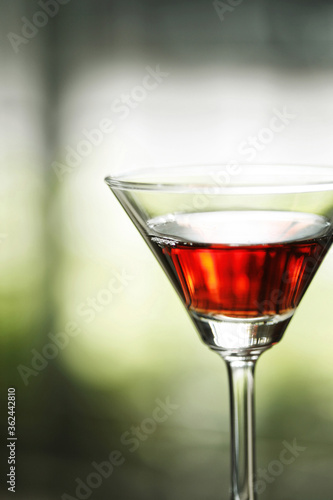 A glass of cocktail