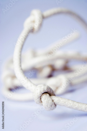 Knots on rope