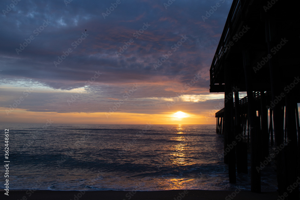 Sunrise at Kitty Hawk North Carolina