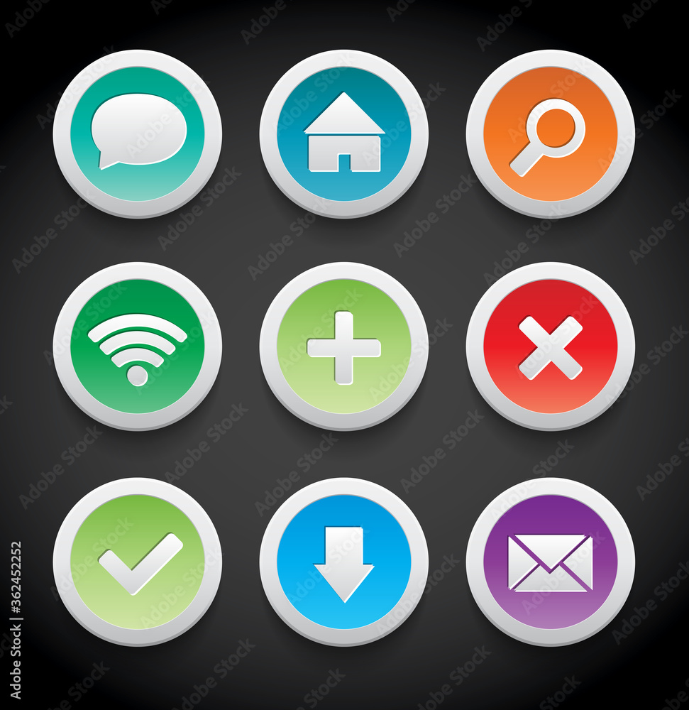web icons set web icons set