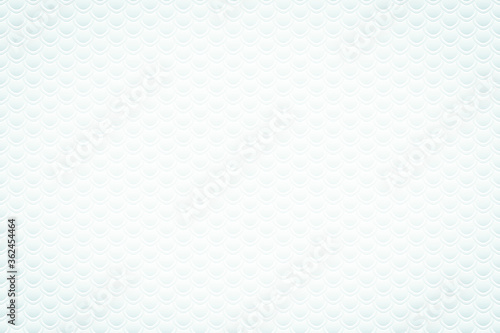 Background consisting of white hexagons. Scales. © flexelf