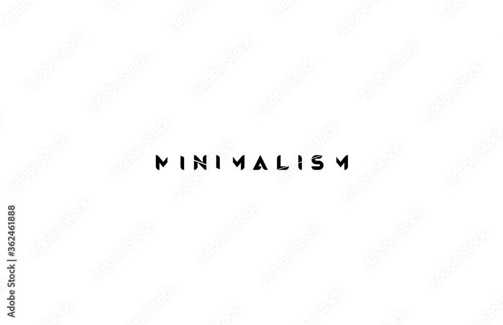 Minimalist Modern Typography for T Shirt Print Minimalist Modern Typography for T Shirt Print