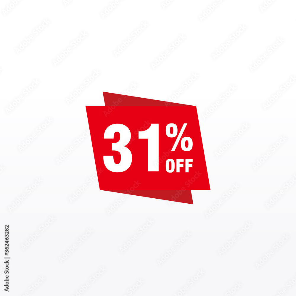 31 discount, Sales Vector badges for Labels, , Stickers, Banners, Tags, Web Stickers, New offer. Discount origami sign banner 31 discount, Sales Vector badges for Labels, , Stickers, Banners, Tags, Web Stickers, New offer. Discount origami sign banner