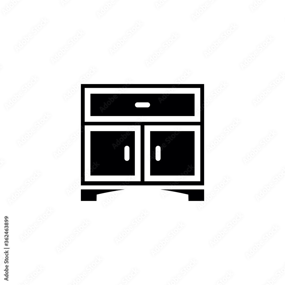 DRAWER ICON , INTERIORS ICON VECTOR DRAWER ICON , INTERIORS ICON VECTOR
