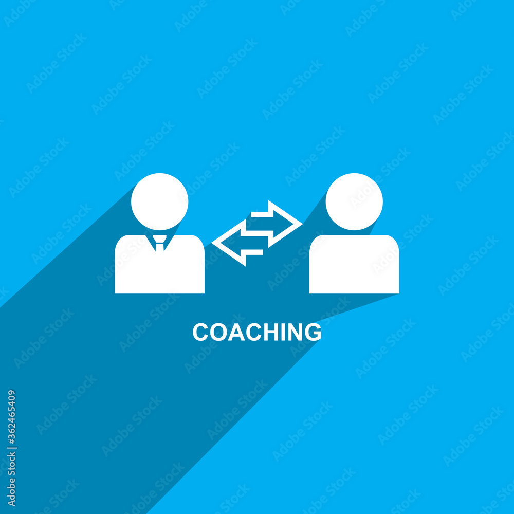 coaching icon, Business icon vector