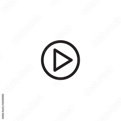Free Download Play icon vector - GFXLoad