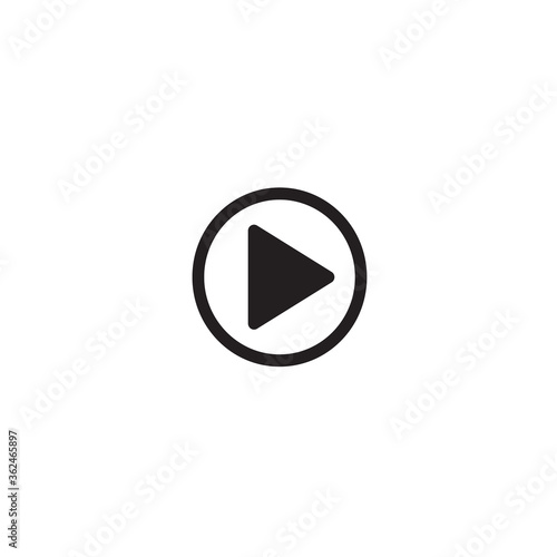 Free Download Play icon vector - GFXLoad
