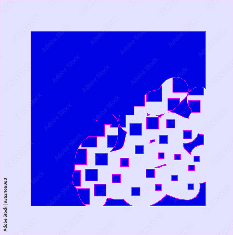 Fototapeta premium pixel art design
